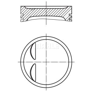 Zuiger MAHLE 028 PI 00143 000