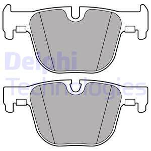 Bremsbelagsatz DELPHI LP2494, Hinten