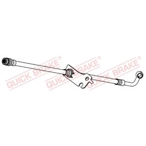 Remleiding QUICK BRAKE 58.810