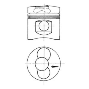 Kolben KOLBENSCHMIDT 90915700