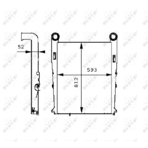 Ladeluftkühler NRF 30219