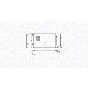 Raffreddatore motore MAGNETI MARELLI 350213218100