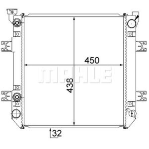 Kühler MAHLE CR 872 000S