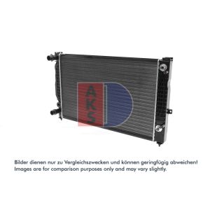 Motorradiateur  AKS DASIS 480370N