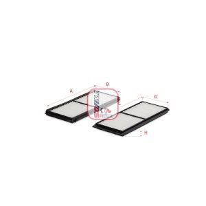 Innenraumfilter SOFIMA S 3219 C