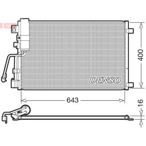 A/C-kondensor DENSO DCN46008