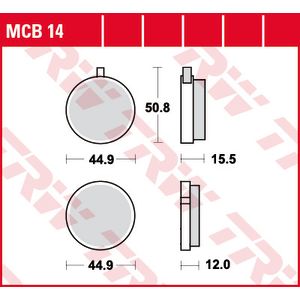 Jarrupalasarja TRW MCB14