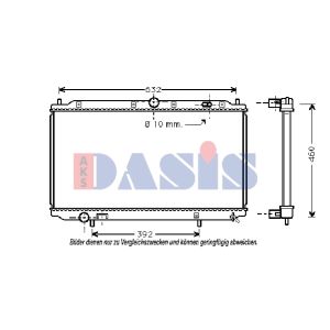 Motorkühler AKS DASIS 220014N