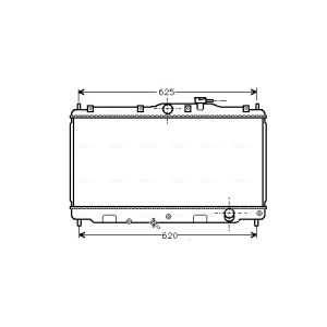 Arrefecedor do motor AVA COOLING HD2010