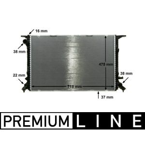Arrefecedor do motor MAHLE CR 911 000P