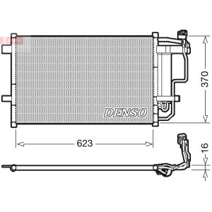 Condenseur (climatisation) DENSO DCN44007