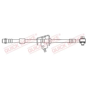 Bromsslang QUICK BRAKE 58.856X