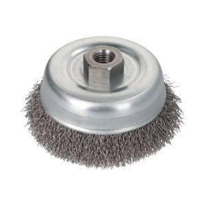 Escova de arame 1 unidade, forma: retangular, material: latão MAMMOOTH M.CB.M14.D100X0.3