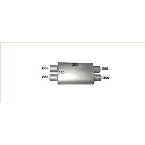 Endschalldämpfer 4MAX 0219-01-00027