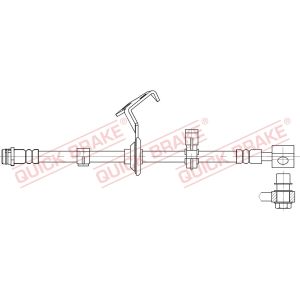 Remleiding QUICK BRAKE 58.825X