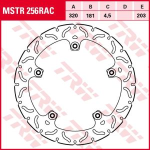 Disco de travão TRW MSTR256RAC, 1 Peça