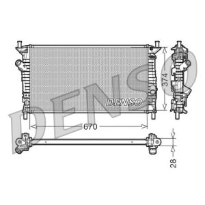 Arrefecedor do motor DENSO DRM10074