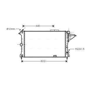 Arrefecedor do motor AVA COOLING OLA2119