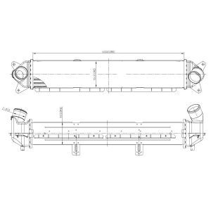 Ladeluftkühler NRF 309060