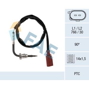 Abgastemperatursensor FAE 68078