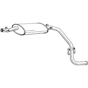 Endschalldämpfer BOSAL 283-685