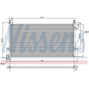 Condenseur (climatisation) NISSENS 94578