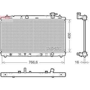Arrefecedor do motor DENSO DRM50146
