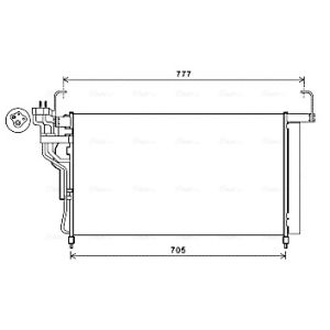 Condenseur (climatisation) AVA COOLING HY5347D