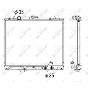Kühler, Motorkühlung NRF 53285