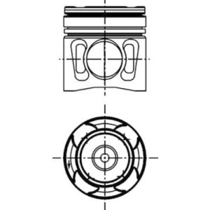 Reparatieset, zuiger/cilinder voering KOLBENSCHMIDT 40836960