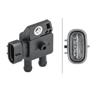 Sensor, pressão dos gases de escape HELLA 6PP 009 409-291