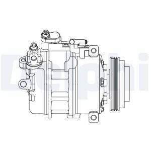 Kompressor för luftkonditionering DELPHI CS20527