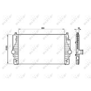 Intercooler NRF 30873