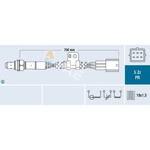 Sonda lambda FAE 75090