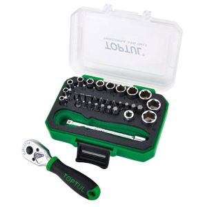 Conjunto de ferramentas 1/4 polegada TOPTUL GABW3302