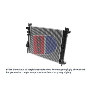 Motorradiateur  AKS DASIS 180124N