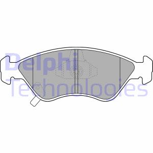 Juego de pastillas de freno DELPHI LP1303, delante