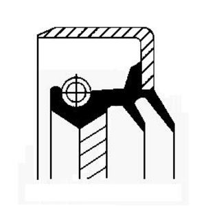 Wellendichtring, Differential CORTECO 01020677B