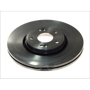 Disco de freno ATE 24.0126-0123.1 frente, ventilado, altamente carbonizado, 1 pieza