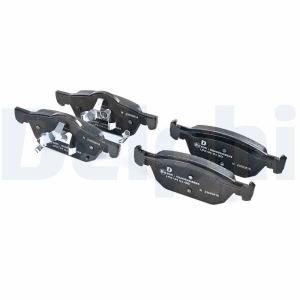 Pastiglie Freno Anteriori Delphi LP1744 | Qualità Cinque Strati Per Renault Clio, Laguna, Megane - 4