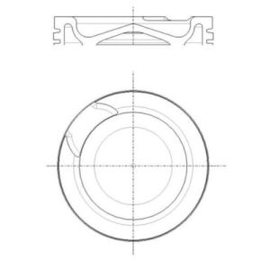 Kolben MAHLE 001 PI 00191 000