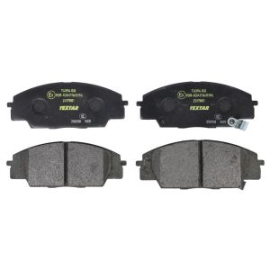 Bremsbelagsatz TEXTAR 2317801, Vorne
