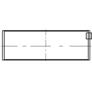 Coussinet de bielle MAHLE 001 PL 19619 025