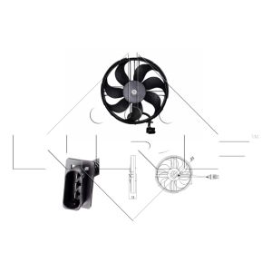 Ventilador, arrefecimento do motor NRF 47409