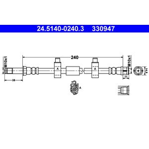 Remleiding ATE 24.5140-0240.3