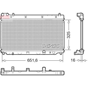 Kühler DENSO DRM40055