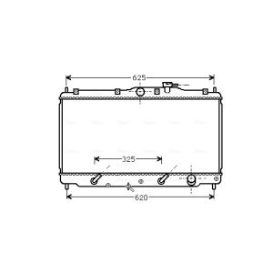 Raffreddatore motore AVA COOLING HD2017