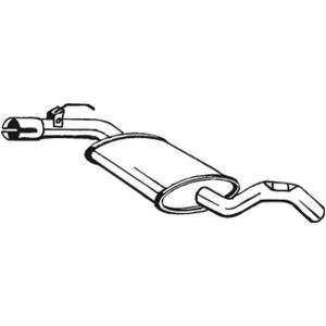 Mittelschalldämpfer BOSAL 233-561