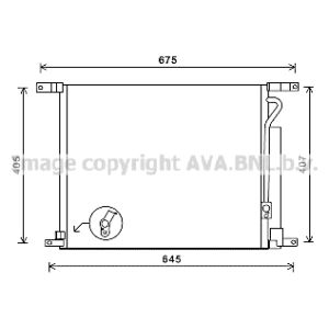 Condensador, aire acondicionado AVA COOLING DWA5139D AVA