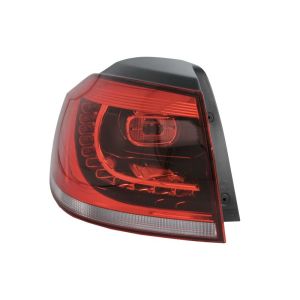 Luz traseira, direita (24V, vermelho) HELLA 2SD 010 408-071